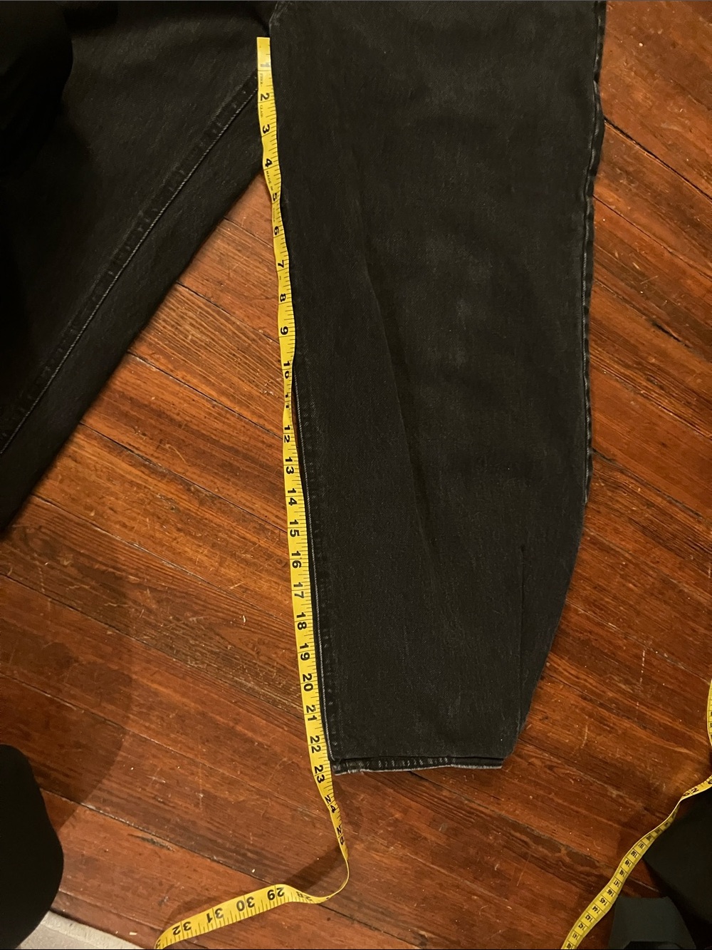 Tibi Black Denim Brancusi Jean - Picture 10 of 11